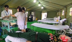 Trên 1.300 người gặp vấn đề sức khỏe được xử lý, cấp cứu an toàn trong ngày hội lớn 2/9