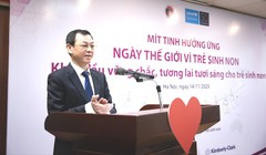 Bộ Y tế kêu gọi hành động vì trẻ sinh non: Khởi đầu vững chắc cho mọi trẻ em