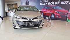 Toyota Vios giảm 10 triệu đồng, xuống từ 480 triệu đồng/chiếc.