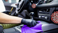 Làm vệ sinh, khử trùng xe mùa dịch Corona