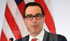 Bộ trưởng Tài chính Mỹ Steven Mnuchin. Ảnh: TTXVN