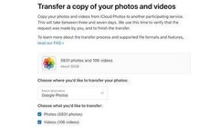 Apple cho chuyển ảnh từ iCloud sang Google Photos