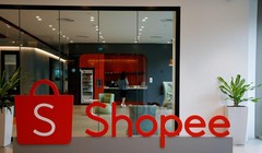 Văn phòng Shopee tại Singapore tháng 3/2021. (Ảnh: Reuters)