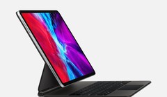 Để tiết kiệm pin, Apple đã bỏ đi nhiều phím chức năng trên bàn phím iPad. Ảnh: PhoneArena