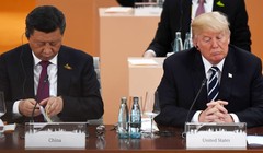 Chủ tịch Trung Quốc Tập Cận Bình (trái) và Tổng thống Mỹ Donald Trump (phải). Ảnh: CNBC