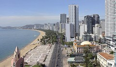 Một góc TP Nha Trang (tỉnh Khánh Hoà) (ảnh khanhhoa.gov.vn)