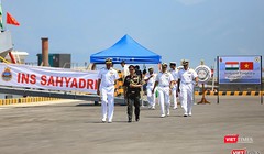 Lực lượng Hải quân Ấn Độ trong chuyến thăm hữu nghị Việt Nam.