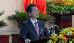 Ông Nguyễn Văn Quảng - Bí thư Thành uỷ Đà Nẵng phát biểu chỉ đạo tại kỳ họp thứ 17, HĐND TP Đà Nẵng khoá IX nhiệm kỳ 2016-2021