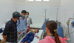 Một trường hợp học sinh trường Tiểu học Hòa Khương 1 bị ngộ độc phải nhập viện cấp cứu.