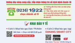 Tổng đài 1022 Đà Nẵng hỗ trợ người dân khai báo y tế và tiếp nhận thông tin phòng chống dịch COVID-19