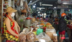 Một góc chợ truyền thống trên địa bàn TP Đà Nẵng