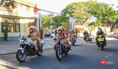 Lực lượng Công an TP Đà Nẵng ra quân trấn áp tội phạm.