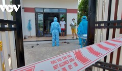 Các trường hợp F1 ở huyện Hòa Vang, TP Đà Nẵng thực hiện cách ly tại nhà (ảnh Phương Cúc)