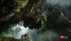 Tuyệt tác thiên nhiên - Cổng trời Đông Giang (Quảng Nam) ngày xưa (ảnh Lê Trọng Khang)