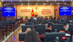 Quang cảnh kỳ họp thứ VI, HĐND TP Đà Nẵng khoá X, nhiệm kỳ 2021-2026