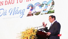 Thủ tướng Chính phủ Phạm Minh Chính phát biểu tại Diễn đàn đầu tư Đà Nẵng năm 2022