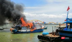 Hiện trường vụ cháy (ảnh HT)