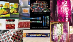 Thực phẩm chức năng có chứa chất ma túy và ma túy được các đối tượng pha trộn, đóng gói dưới dạng thực phẩm, đồ uống (ảnh cơ quan công an cung cấp)