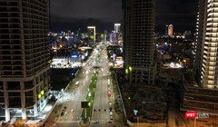 Một góc giao thông TP Đà Nẵng về đêm