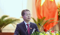 Bí thư Thành uỷ Đà Nẵng Nguyễn Văn Quảng phát biểu tại kỳ họp thứ 10, HĐND TP Đà Nẵng khoá X, diễn ra sáng ngày 13/12.