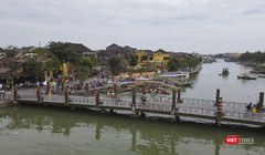 Cầu An Hội (Hội An, Quảng Nam) ngày Mùng 1 Tết Quý Mão