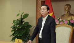 Phó Thủ tướng Trần Hồng Hà phát biểu chỉ đạo tại cuộc họp