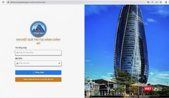 Giao diện Kho kết quả TTHC số TP Đà Nẵng