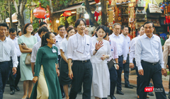 Hoàng Thái tử Nhật Bản thăm phố cổ Hội An