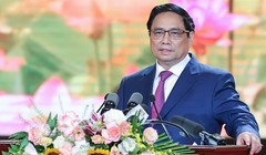 Thủ tướng Phạm Minh Chính: Xây dựng người Hà Nội tiêu biểu cho văn hóa, lương tri và phẩm giá con người Việt Nam - Ảnh: VGP/Nhật Bắc