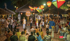 Biểu diễn nghệ thuật Bài Chòi tại Hội An