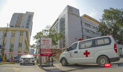 Cổng cấp cứu Bệnh viện E