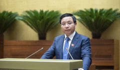 Bộ trưởng Bộ GTVT Nguyễn Văn Thắng (ảnh TTXVN)