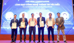 Các lãnh đạo chuyển đổi số, CNTT và an ninh thông tin tiêu biểu năm 2024 được vinh danh tại Hội thảo Quốc gia về Chính phủ số 2024.