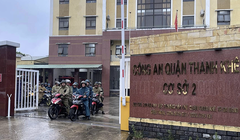 Trụ sở Công an quận Thanh Khê (TP Đà Nẵng) sau khi giải thể được sử dụng làm trụ sở thứ 2 của công an khu vực 3 để bảo đảm không làm gián đoạn, ngắt quãng công việc, không bỏ trống địa bàn. Ảnh Công an Đà Nẵng.