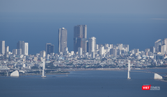 Vịnh Đà Nẵng, nơi dự kiến lấn biển để làm khu đô thị.