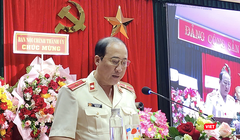Ông Trần Hoài Nam phát biểu tại lễ công bố quyết định bổ nhiệm Viện trưởng Viện Kiểm sát nhân dân TP Đà Nẵng.