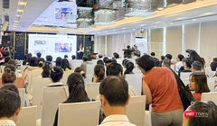 Các dự án thuyết minh sản phẩm tại chung kết Khởi nghiệp đổi mới sáng tạo Đà Nẵng 2025 diễn ra ngày 29/7.