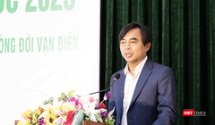 TS.KTS Tô Văn Hùng, Chủ tịch Hội Kiến trúc sư Đà Nẵng phát biểu tại Trại sáng tác kiến trúc 2025