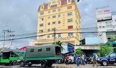 Trụ sở công ty Alibaba chiều ngày 18/9/2019. Ảnh: Nghĩa Bùi.