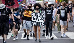 Phong trào Black Lives Matter tiếp tục dâng cao. Ảnh: CNN.