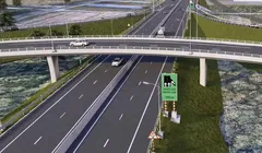 Phối cảnh cao tốc TP HCM - Thủ Dầu Một - Chơn Thành đi qua Bình Phước. Ảnh: Chủ đầu tư