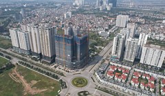 Một góc dự án Ngoại Giao Đoàn tại Hà Nội. Ảnh: Hoàng Hùng