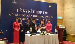 Lễ ký kết mở bán căn hộ R6 Royal City
