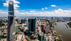 Một góc thành phố Hồ Chí Minh hiện đại