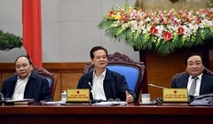 Thủ tướng Nguyễn Tấn Dũng chủ trì phiên họp Chính phủ 
