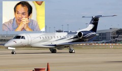 Bầu Đức vừa đổi máy bay riêng mới