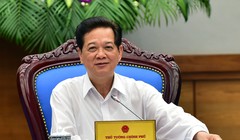 Thủ tướng chủ trì phiên họp tháng 2 của Chính phủ (ảnh: Chinhphu.vn).