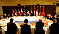 Toàn cảnh cuộc gặp cấp cao TPP tại Bắc Kinh năm 2014 - Ảnh: Giản Thanh Sơn