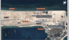 Trung Quốc đang biến đá Chữ Thập thành một sân bay và căn cứ quân sự lớn phục vụ mưu đồ độc chiếm Biển Đông