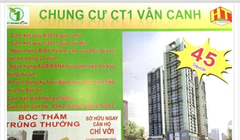 Một rao bán căn hộ chung cư khá mập mờ, "45 triệu/căn" khiến nhiều người giật mình. (Ảnh chụp màn hình website đăng tin rao bán)